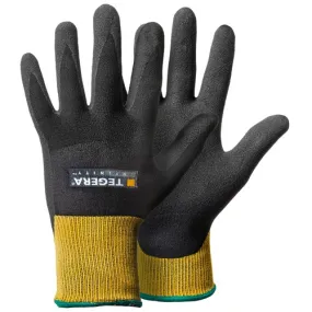 Guanti da lavoro Tegera TEGERA, Tg. 11, in Nylon, Spandex, col. Nero, giallo