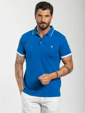 Polo in cotone piquet stretch