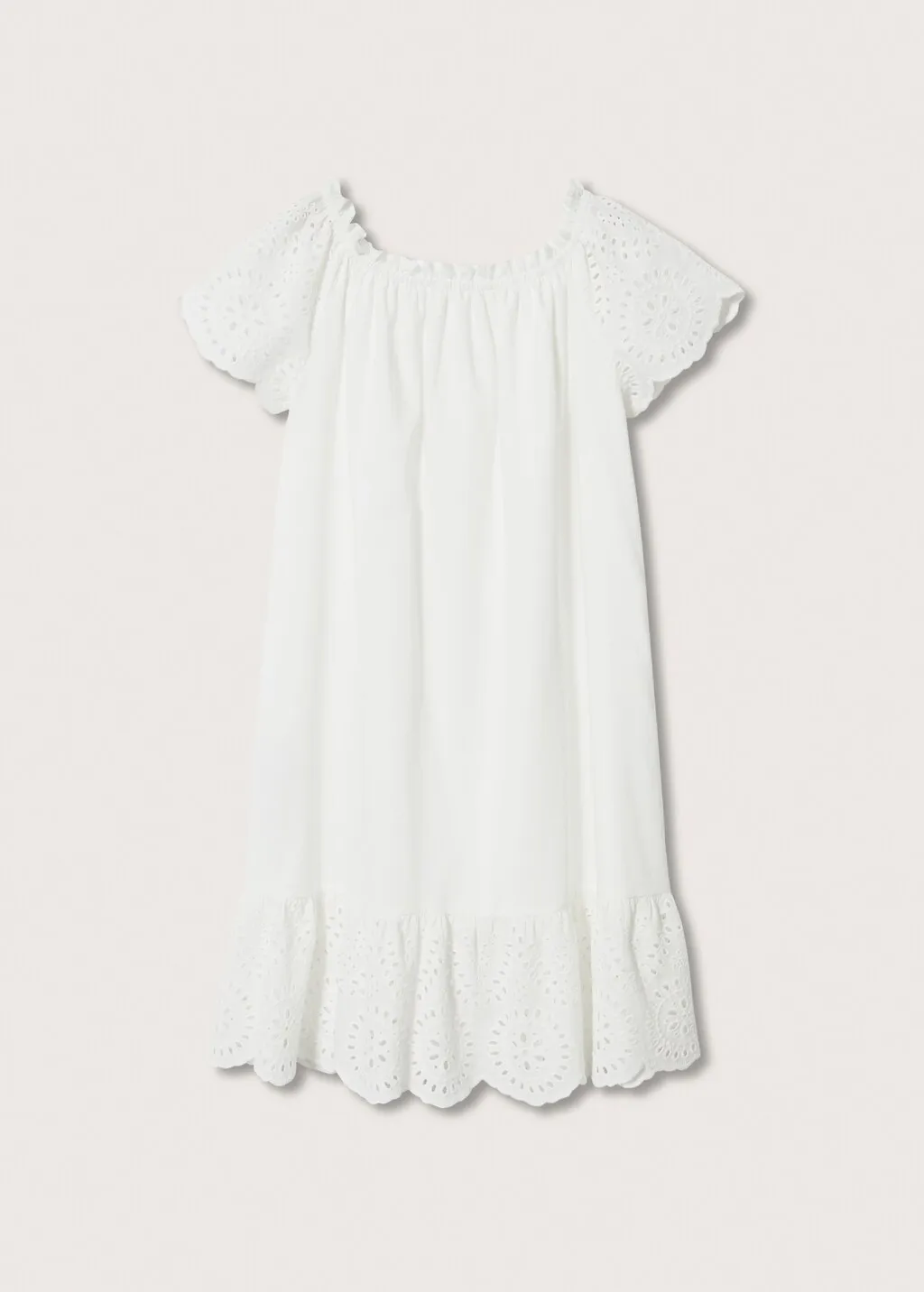 Vestito ricamo svizzero