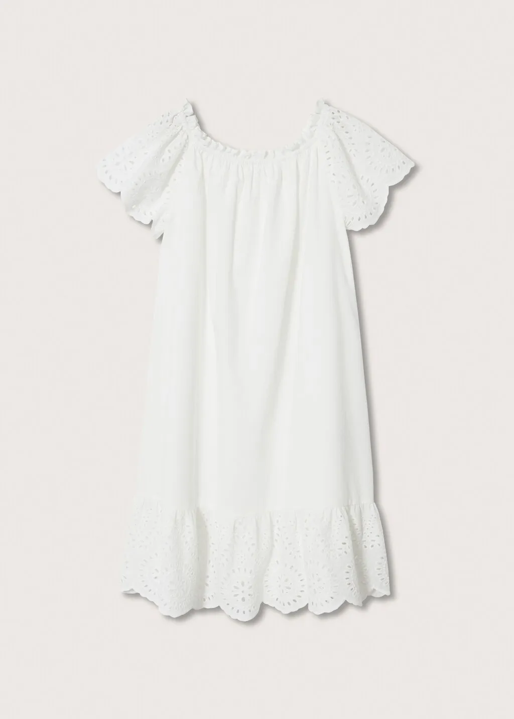 Vestito ricamo svizzero